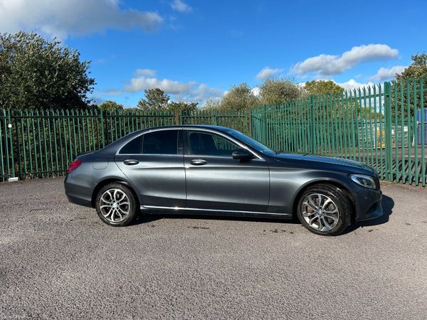 Mercedes-Benz C-Class Saloon, Petrol Plug-in Hybrid, 2016, Grey