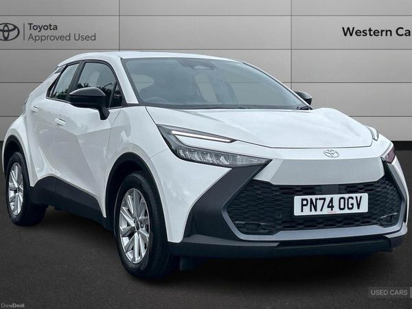 Toyota C-HR SUV, Petrol Hybrid, 2024, White