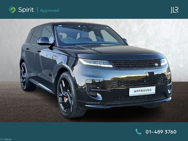 Land Rover Range Rover Sport SUV, Petrol Plug-in Hybrid, 2024, Black