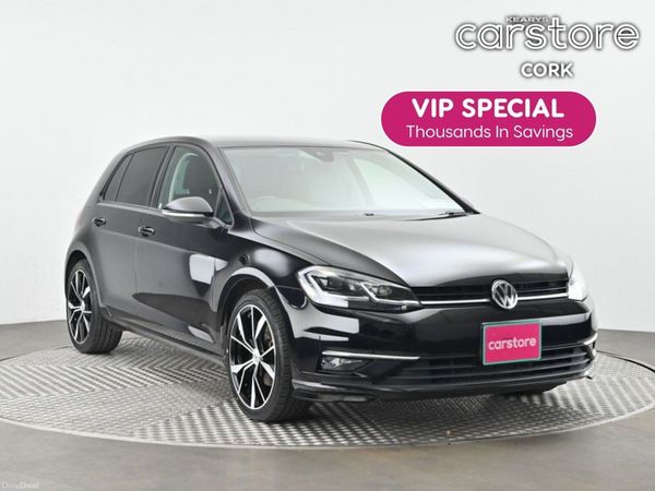 Volkswagen Golf Hatchback, Petrol, 2019, Black