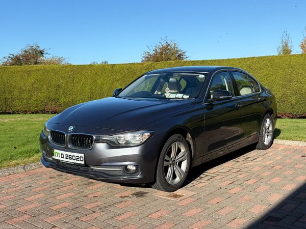 BMW 3-Series Saloon, Diesel, 2017, Grey