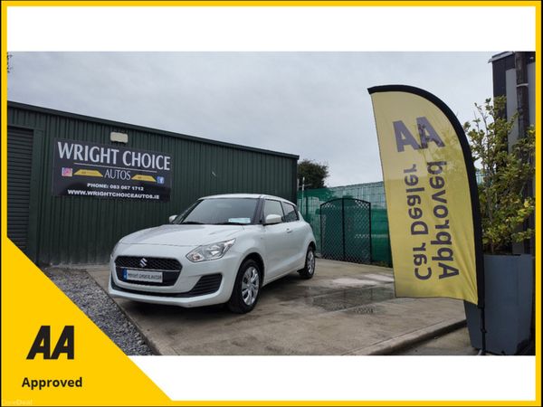 Suzuki Swift Hatchback, Petrol, 2019, White