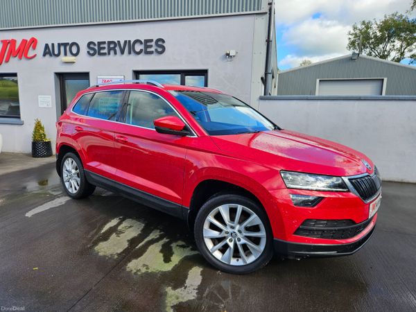 Skoda Karoq SUV, Petrol, 2019, Red