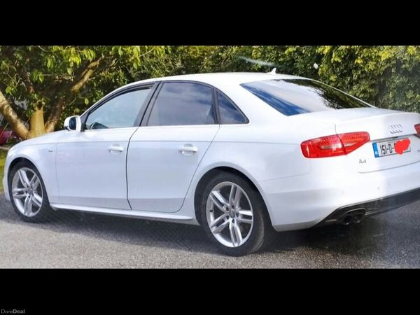 Audi A4 Saloon, Petrol, 2015, White