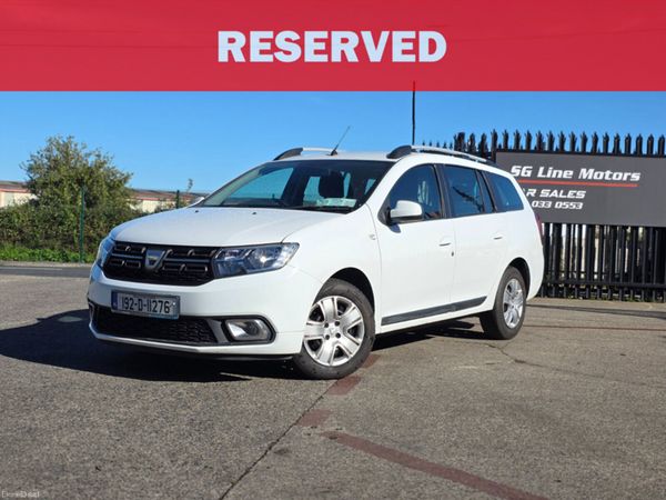 Dacia Logan Estate, Petrol, 2019, White