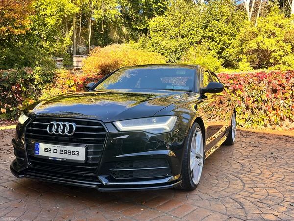 Audi A6 Saloon, Diesel, 2015, Black