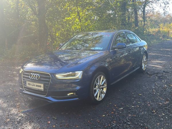Audi A4 Saloon, Diesel, 2015, Blue