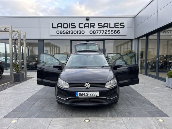 Volkswagen Polo Hatchback, Petrol, 2015, Black