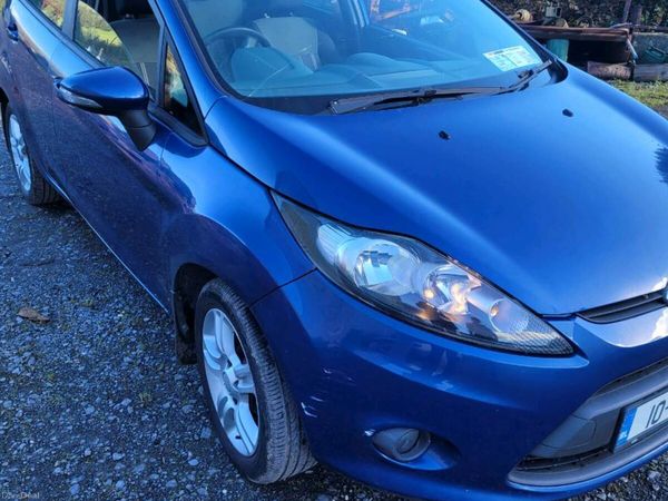 Ford Fiesta Hatchback, Petrol, 2010, Blue