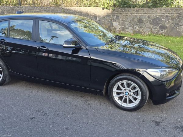 BMW 1-Series Estate/Jeep, Diesel, 2014, Black