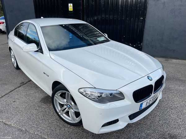 BMW 5-Series Saloon, Diesel, 2011, White