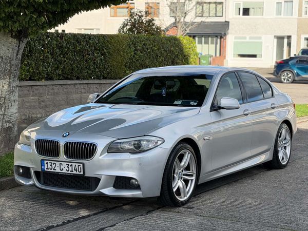 BMW 5-Series Saloon, Diesel, 2013, Silver