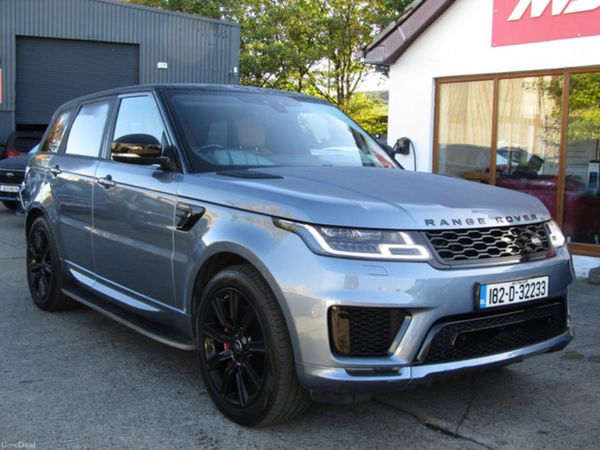 Land Rover Range Rover Estate, Petrol Plug-in Hybrid, 2018, Blue