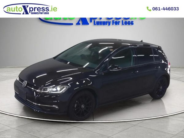 Volkswagen Golf Hatchback, Petrol, 2017, Black