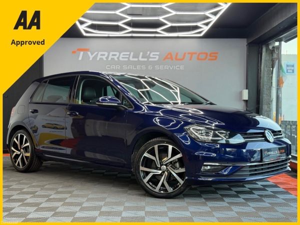 Volkswagen Golf Hatchback, Petrol, 2018, Blue