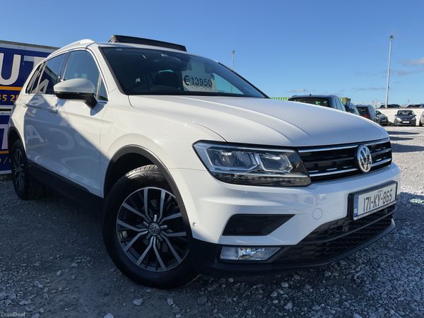 Volkswagen Tiguan SUV, Diesel, 2017, White