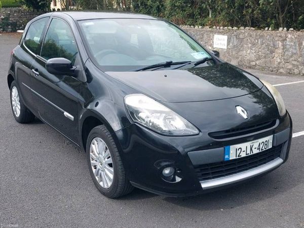 Renault Clio Hatchback, Petrol, 2012, Black
