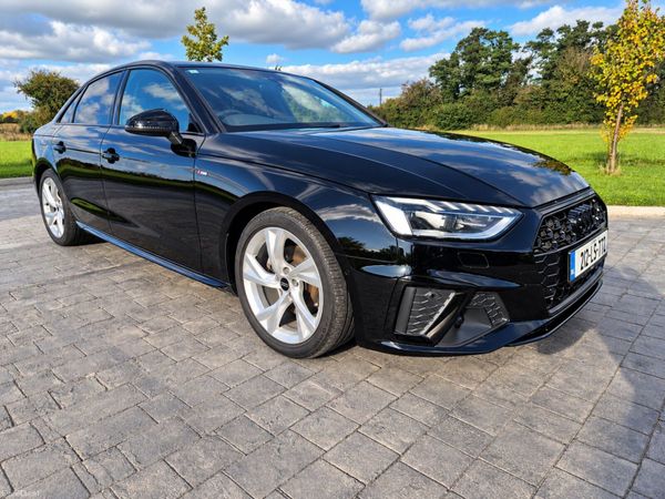 Audi A4 Saloon, Diesel Hybrid, 2021, Black