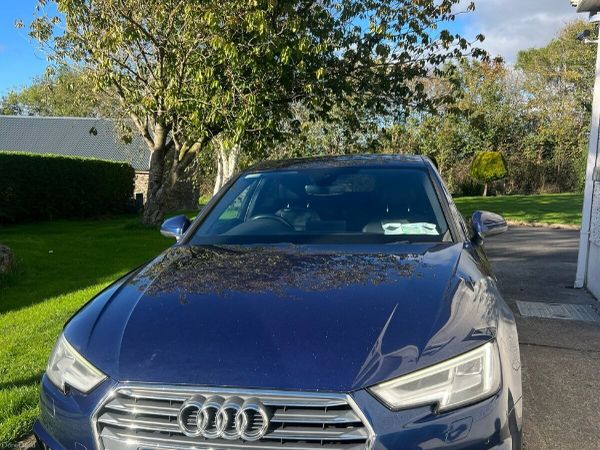 Audi A4 Saloon, Diesel, 2017, Blue