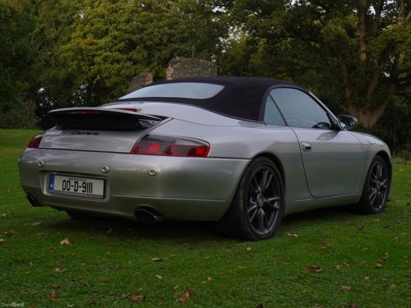 Porsche 911 Convertible, Petrol, 2000, Silver