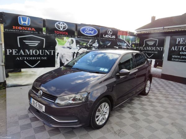 Volkswagen Polo Hatchback, Petrol, 2015, Black