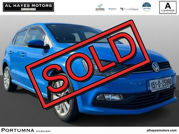 Volkswagen Polo Hatchback, Petrol, 2015, Blue