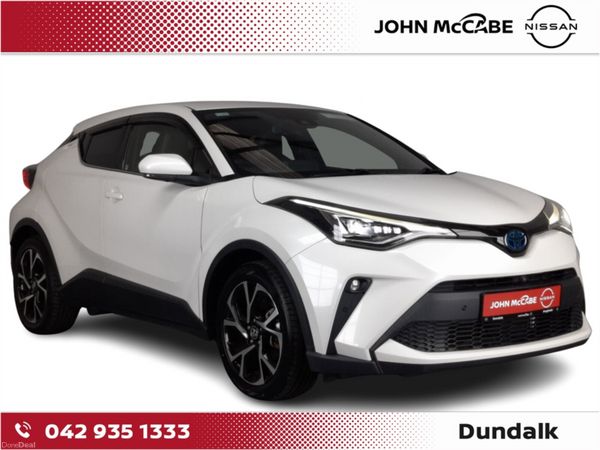 Toyota C-HR SUV, Petrol Hybrid, 2021, White