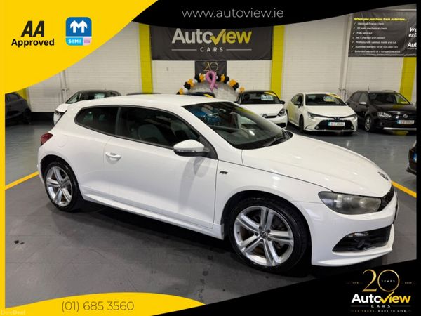 Volkswagen Scirocco Hatchback, Petrol, 2013, White