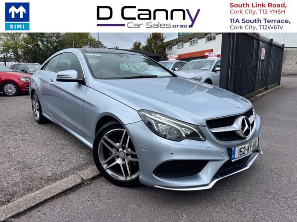 Mercedes-Benz E-Class Coupe, Diesel, 2015, Silver