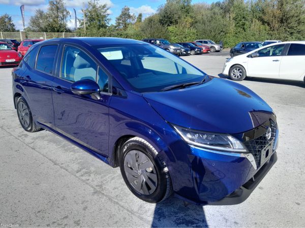 Nissan Note Hatchback, Petrol Hybrid, 2021, Blue