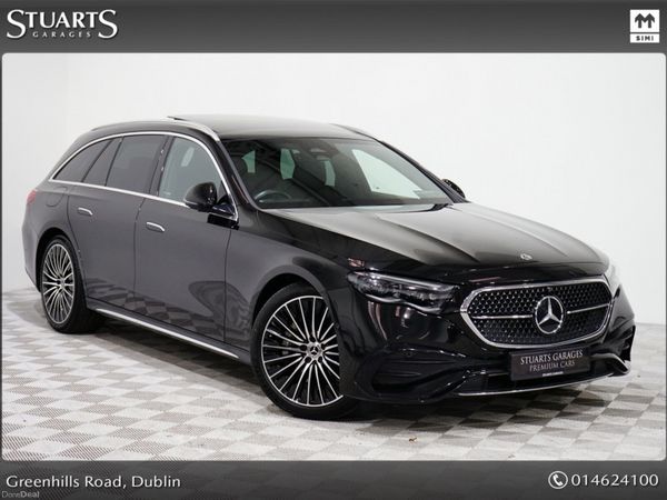Mercedes-Benz E-Class Estate, Petrol Plug-in Hybrid, 2024, Black