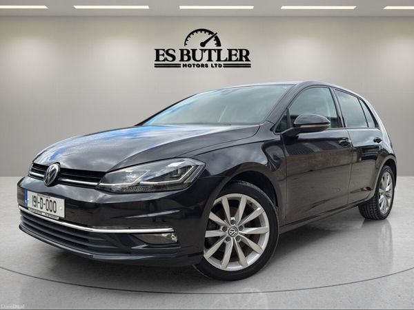 Volkswagen Golf Hatchback, Petrol, 2019, Black