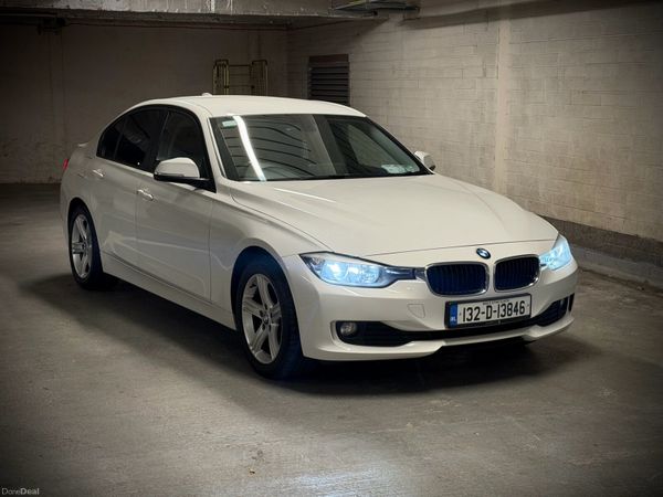 BMW 3-Series Saloon, Diesel, 2013, White
