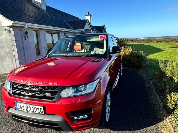 Land Rover Range Rover Sport SUV, Diesel, 2014, Red