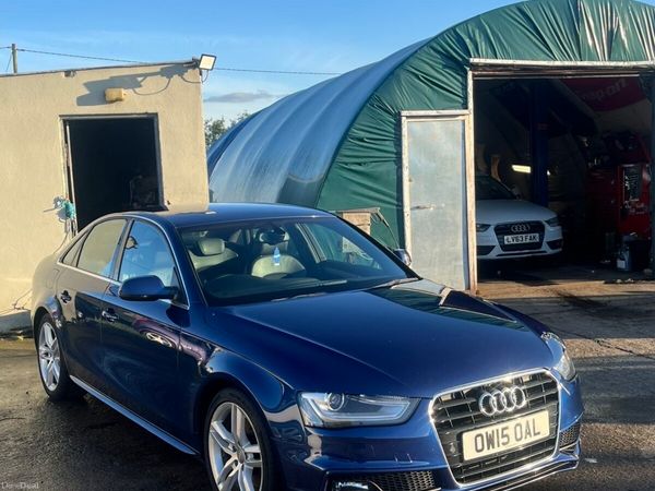 Audi A4 Saloon, Diesel, 2015, Blue