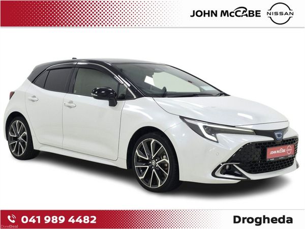 Toyota Corolla Hatchback, Petrol Hybrid, 2023, White