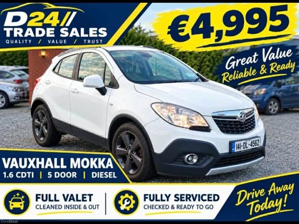 Vauxhall Mokka Hatchback, Diesel, 2014, White