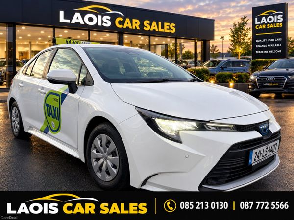 Toyota Corolla Saloon, Petrol Hybrid, 2024, White