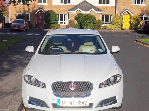 Jaguar XF Saloon, Diesel, 2014, White