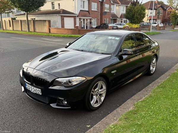 BMW 5-Series Saloon, Diesel, 2013, Black