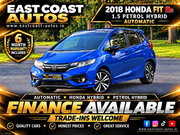Honda Fit Hatchback, Petrol Hybrid, 2019, Blue