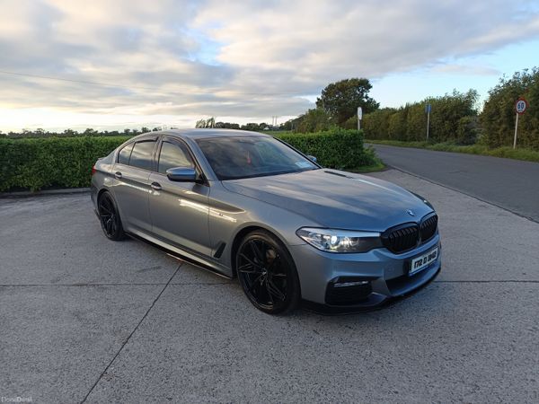 BMW 5-Series Saloon, Diesel, 2017, Grey