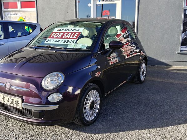 Fiat 500 Hatchback, Petrol, 2014, Brown