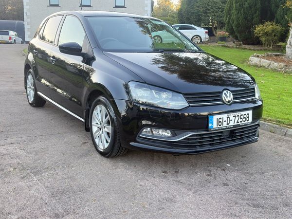 Volkswagen Polo Hatchback, Petrol, 2016, Black