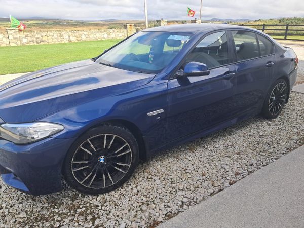 BMW 5-Series Saloon, Diesel, 2016, Blue