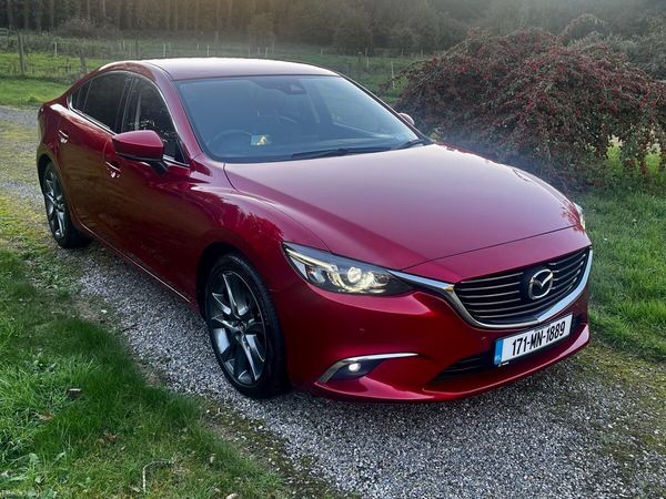 Mazda Mazda6 Saloon, Diesel, 2017, Red