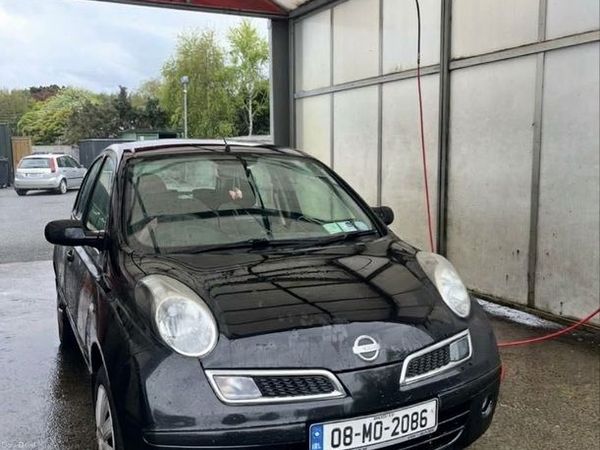 Nissan Micra Hatchback, Petrol, 2008, Black