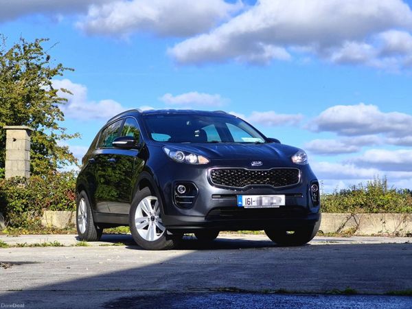 Kia Sportage SUV, Diesel, 2016, Black