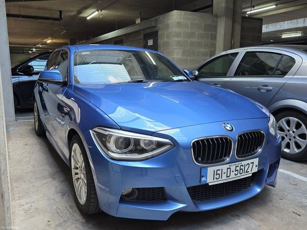 BMW 1-Series Hatchback, Petrol, 2015, Blue