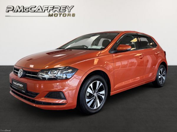 Volkswagen Polo Hatchback, Petrol, 2018, Orange